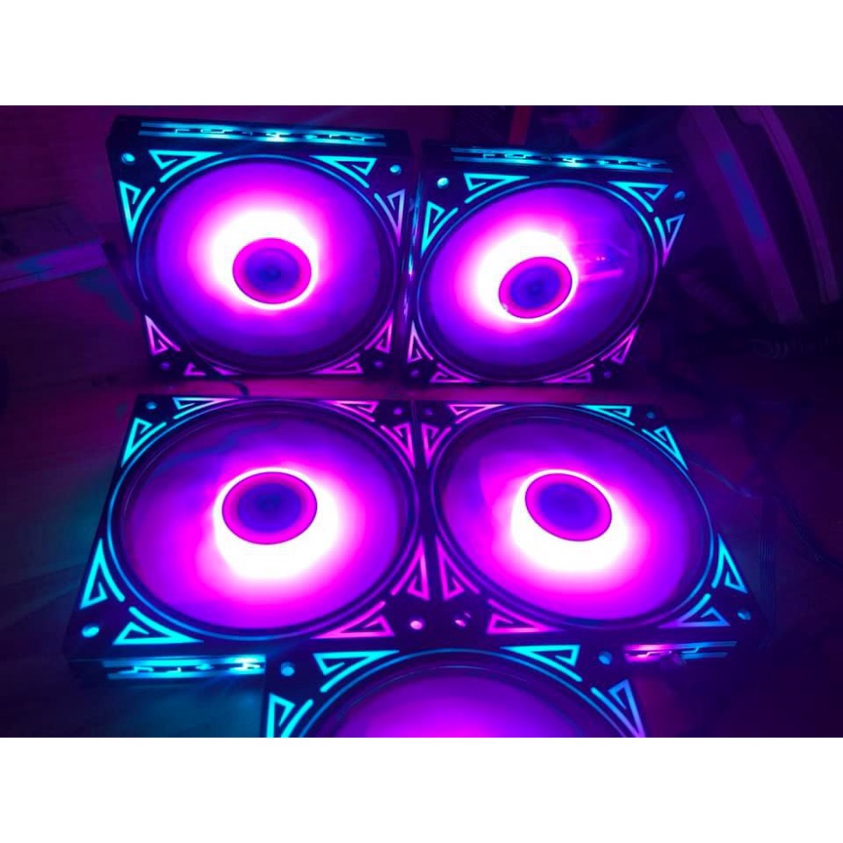 HOT - Bộ 5 quạt tản nhiệt CPU LED RGB (fan WM star-V2)