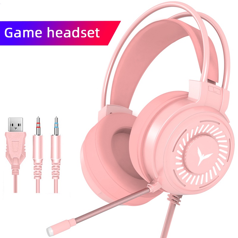 Tai Nghe Chụp Tai Gaming PC G80 Có Mic Có dây Máy Tính Chơi Game thủ Chuyên Dụng Có Đèn Led Nhiều Màu