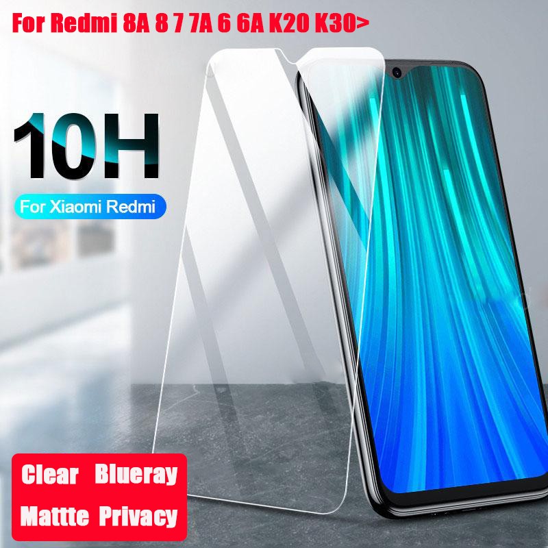 Kính Cường Lực Bảo Vệ Màn Hình Chống Nhìn Trộm Cho Redmi 9T 9 9A 9C 8 8A 8aPro 7 7A 6 6A K30 K30Pro K20 K20Pro
