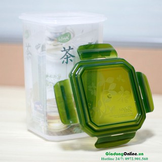 Hộp nhựa lock&lock bảo quản trà cafe hpl964 1.2l