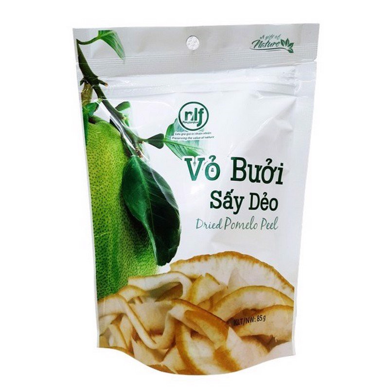 Vỏ bưởi sấy dẻo 85g Nông Lâm Food trái cây sấy dẻo ít đường giảm cân,ăn kiêng bổ sung các chất dinh dưỡng cho cơ thể