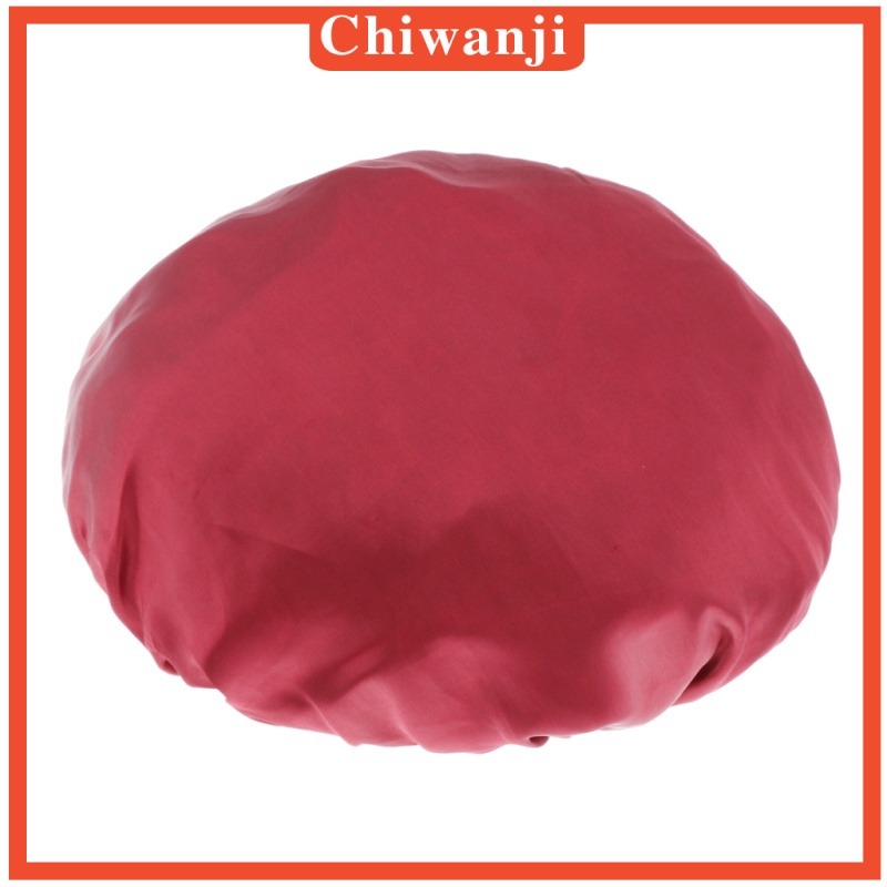 Mũ Trùm Đầu Bằng Lụa Satin Có Thể Điều Chỉnh Cho Tóc Xoăn Dài Tự Nhiên