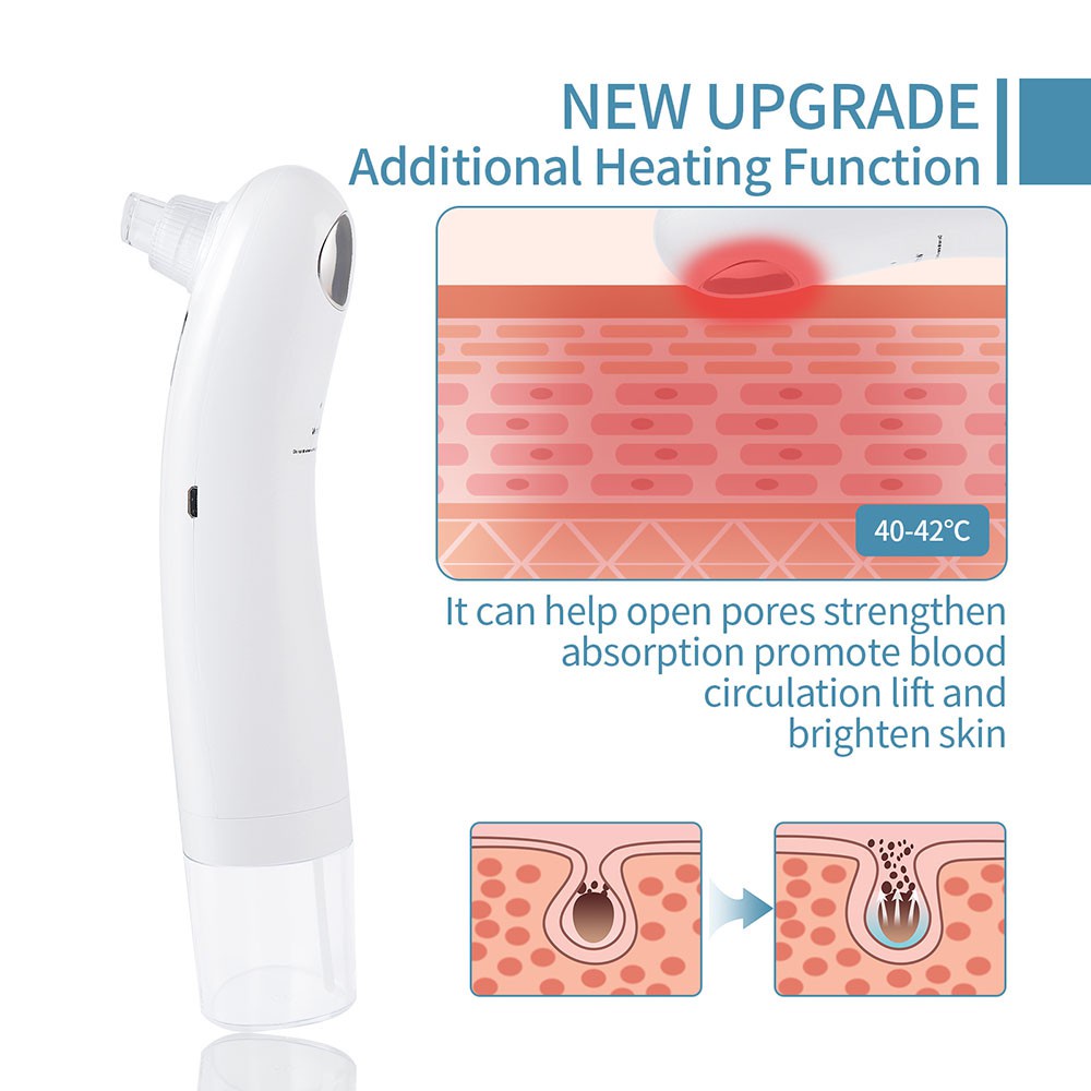 Máy Hút Mụn Đầu Đen Cầm Tay Tiện Lợi