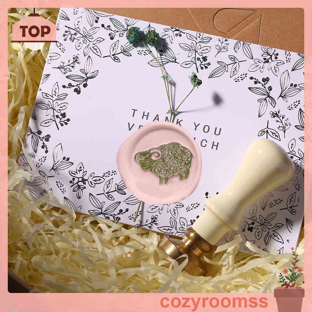 100 Hạt Sáp Niêm Phong Bì Thư Hình Ngôi Sao