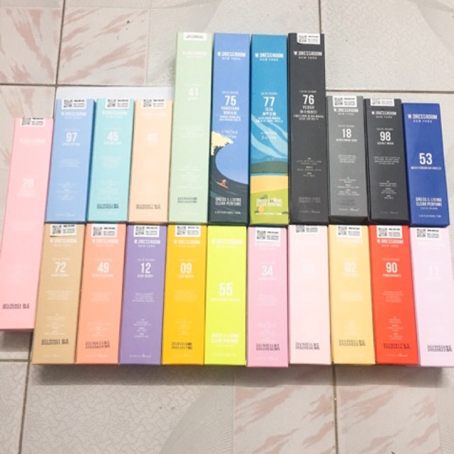 Nước hoa W.dressroom New York Dress & Living clear perfume xịt thơm quần áo, phòng ngủ... chính hãng Hàn Quốc | Thế Giới Skin Care