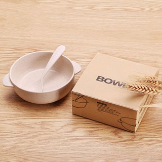 Bát ăn dặm lúa mạch kèm thìa