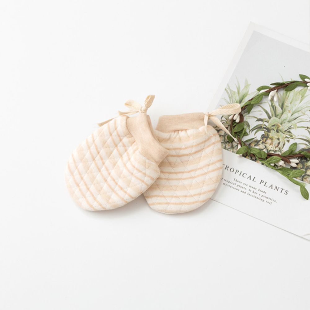 Bao tay cho bé sơ sinh, chất liệu 100% bông hữu cơ mềm mại chống xước cho bé (bao tay sơ sinh)