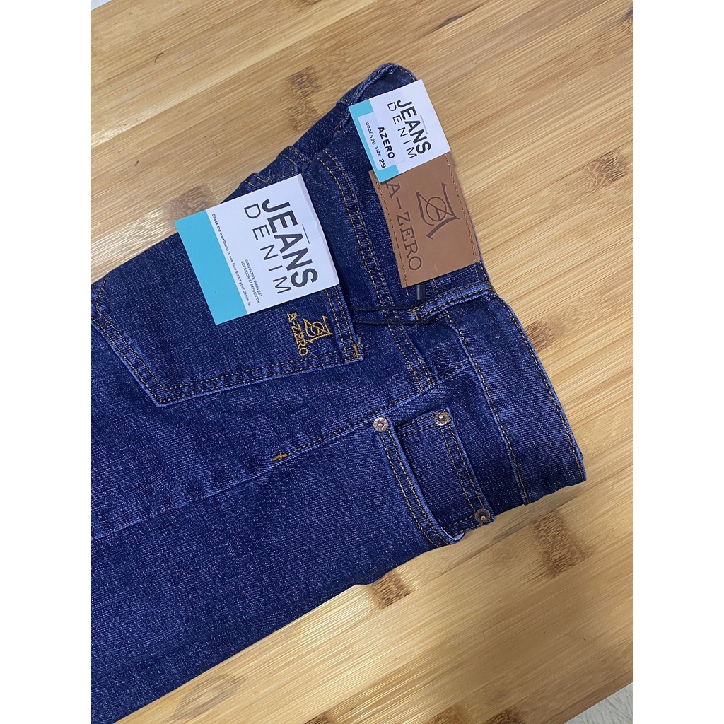 Quần jeans Nam cao Cấp DEMIN  Vải dày và co giãn nhiều. đặt biệt không ra màu và phai màu