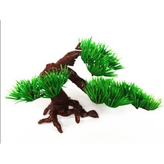 Cây Bonsai Nhựa Trang Trí Hồ Cá Thuỷ Sinh .