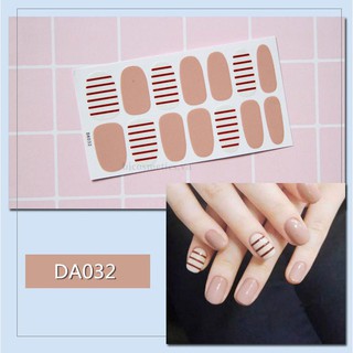 Bộ miếng dán móng tay trang trí 3D (DA021-DA040)