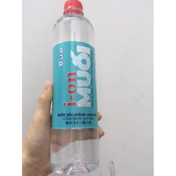 Nước muối sinh lý xúc miệng công nghệ nhật bản 680ml.