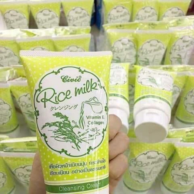 Sữa rửa mặt gạo sữa