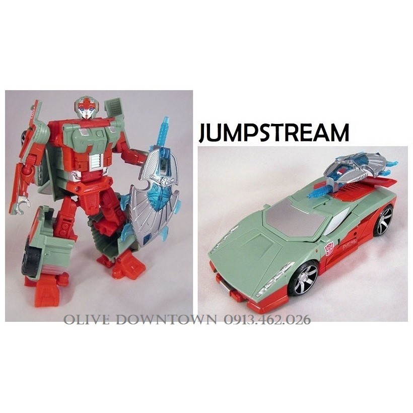 JUMPSTREAM / Robot 14cm lắp ráp thành Siêu xe - Transformers