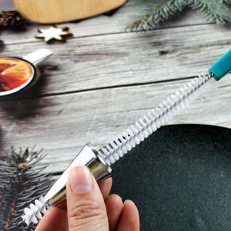 Cọ Vệ Sinh Bình Nước 360 Độ Bằng Thép Không Gỉ Mềm Mại Đa Năng