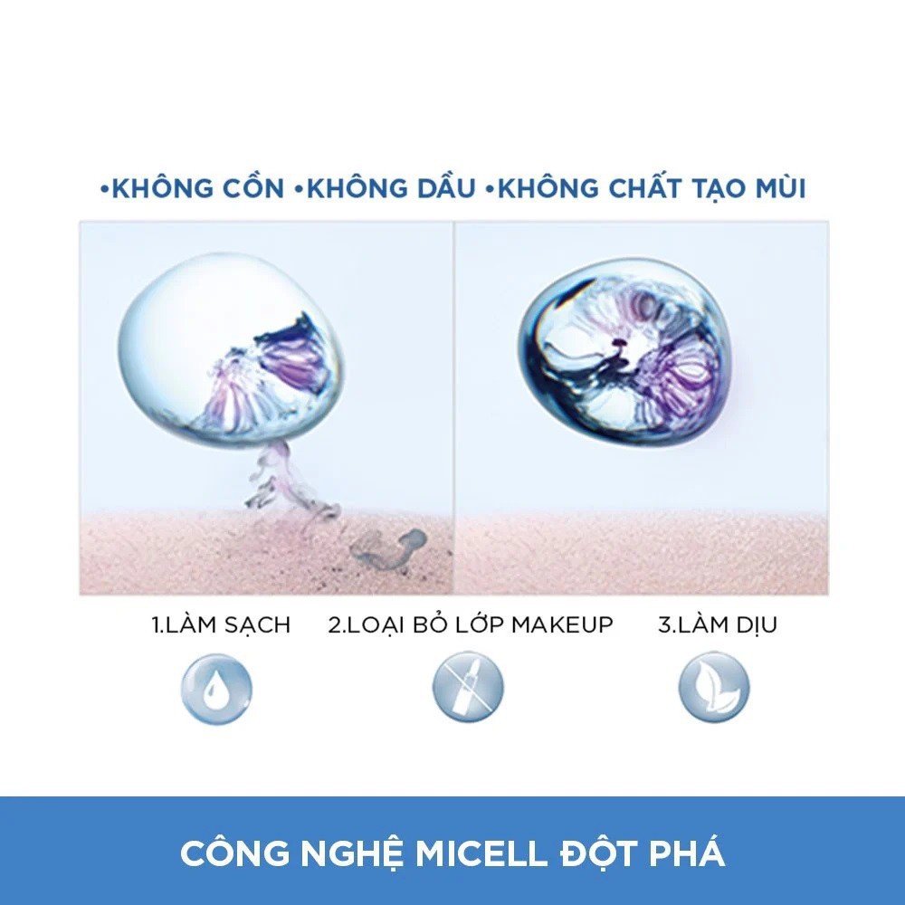 Nước Tẩy Trang L'Oreal 3 In 1 Micellar Dưỡng Ẩm Da (400ml)