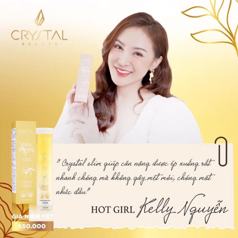 Viên Sủi Crystal trắng da-giảm cân dữ dáng-eo thon crystal không lo tác dụng phụ | BigBuy360 - bigbuy360.vn