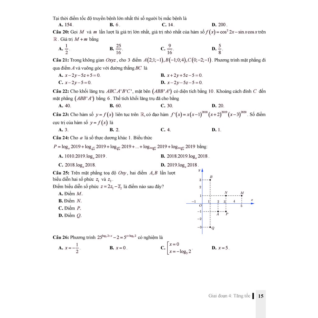 Sách - CC Thần tốc luyện đề 2020 môn Toán tập 2 | BigBuy360 - bigbuy360.vn