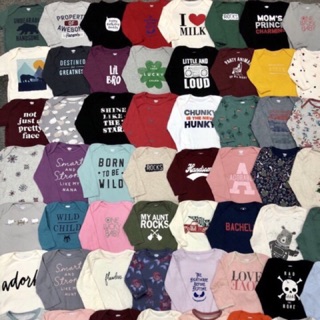Combo 10 body dài tay bé trai/gái Old Navy
