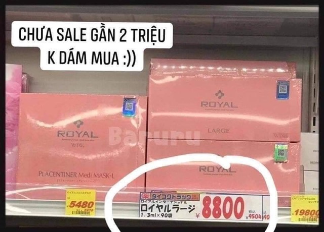 [Mã LAOR21N06 hoàn 8% xu đơn 250K] Serum Nhau Thai Cừu Trắng Da Royal Placenta Aesthetic Pursuit From Bare Skin