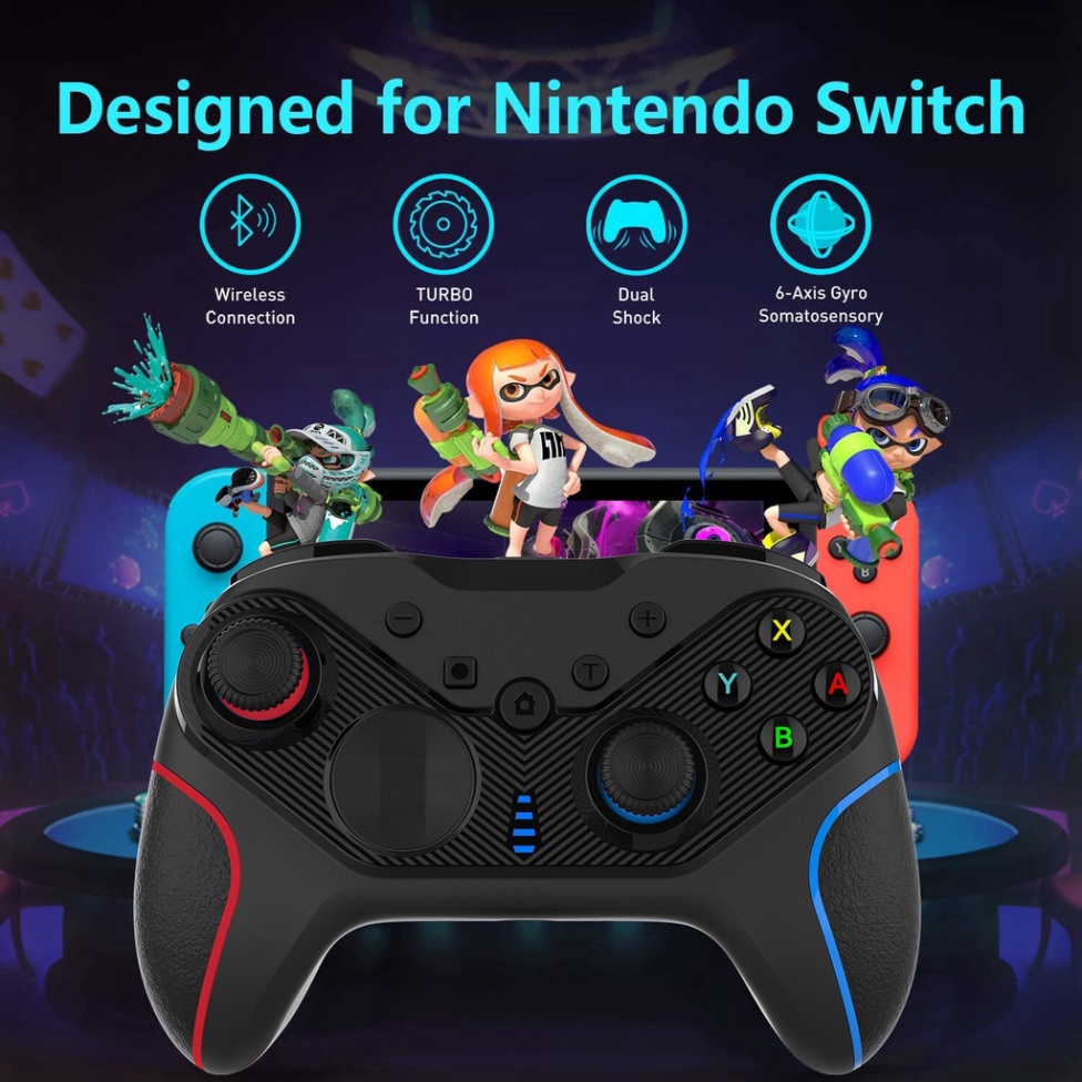 Tay Cầm Nintendo Switch S818 chơi game Android / IOS 15 / PC / Dualshock 4 full skill Fifa Online 4