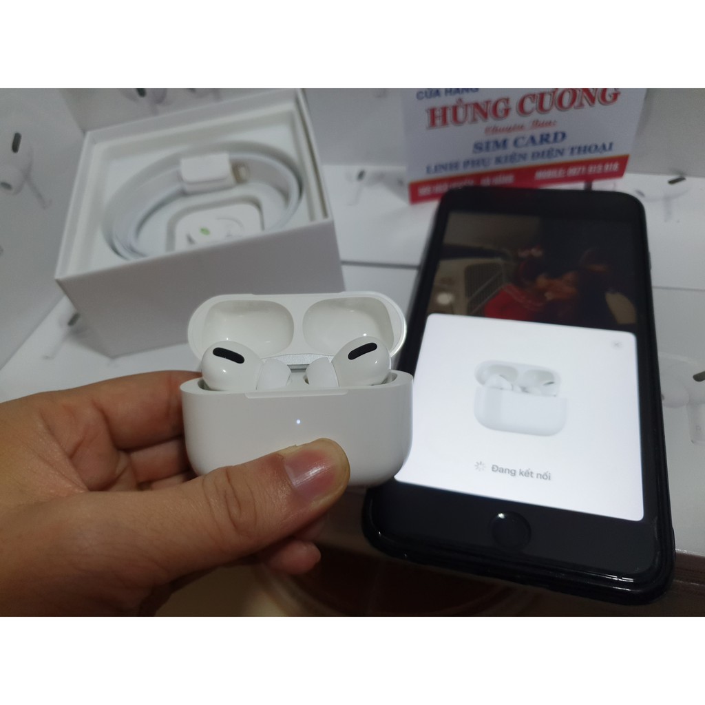 [CHIP LOUDA] Tai nghe không dây Airpods Pro Đổi Tên, Định Vị, Xuyên Âm, Chống Ồn, Bluetooth, Âm Thanh Không Gian