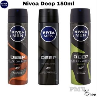 Xịt ngăn mùi nivea men deep 150ml