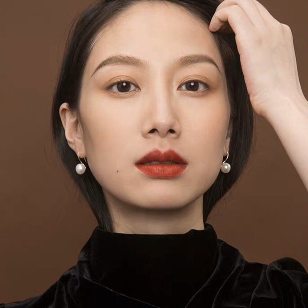 Khuyên Tai Ngọc Trai Tròn Thời Trang Cho Nữ