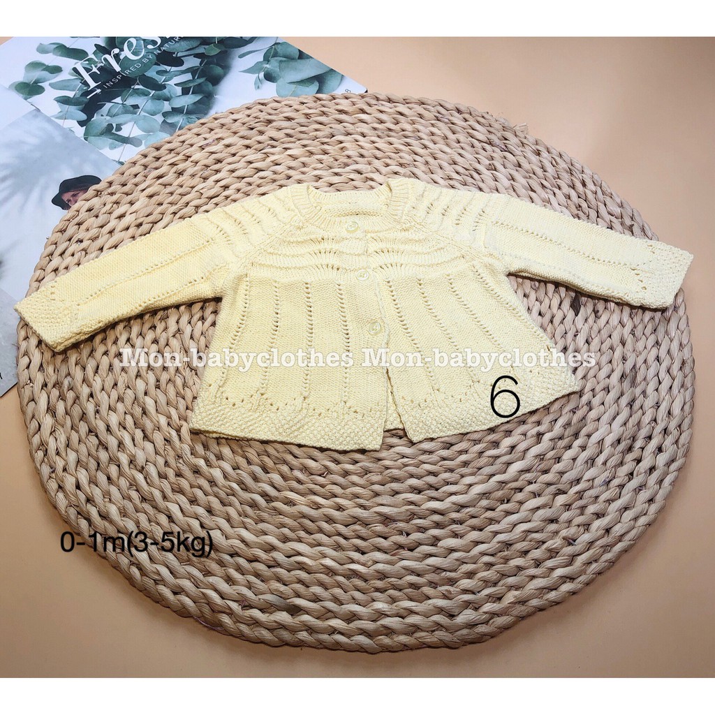 Áo khoác len size 1m (3-5kg)