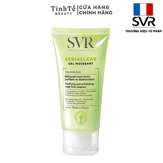 Sữa rửa mặt không có xà phòng SVR Sebiaclear Gel Moussant 50ml
