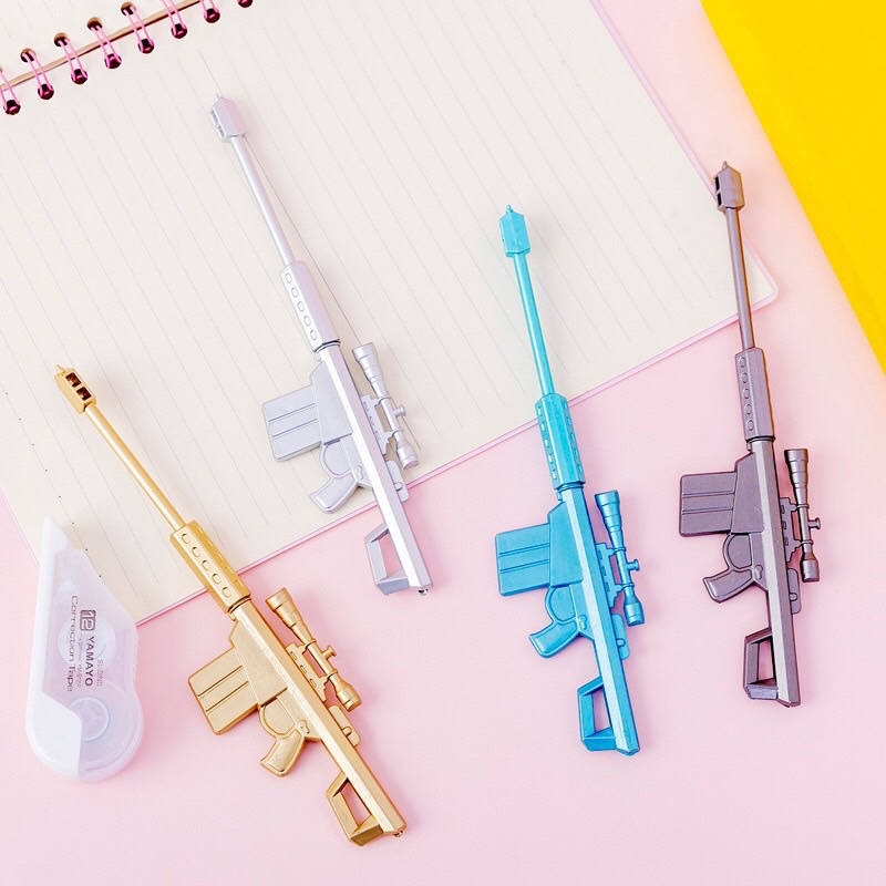 Bút bi nước hình dáng cây súng độc lạ