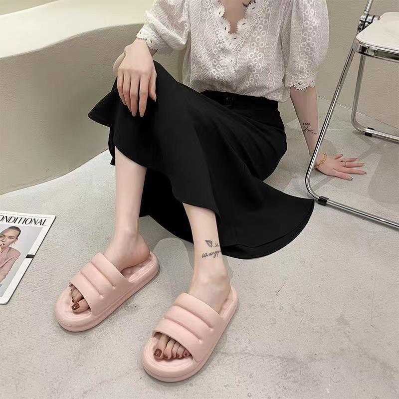 Dép bánh mì nam Dép Đi Trong Nhà Tắm Đế Dày Siêu Mềm Thoải Mái Chống Trượt