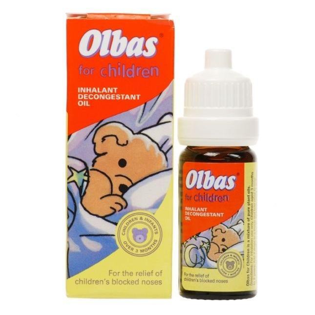 Tinh dầu Olbas oil cho trẻ 3m+ 10ml UK