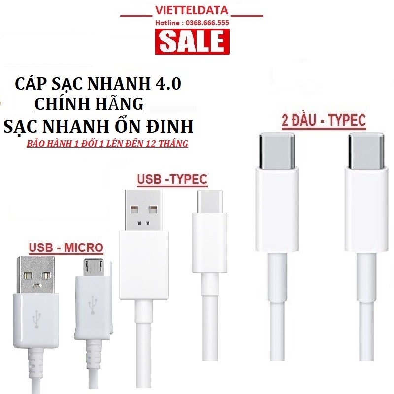 cáp sạc nhanh Dây cáp sạc nhanh