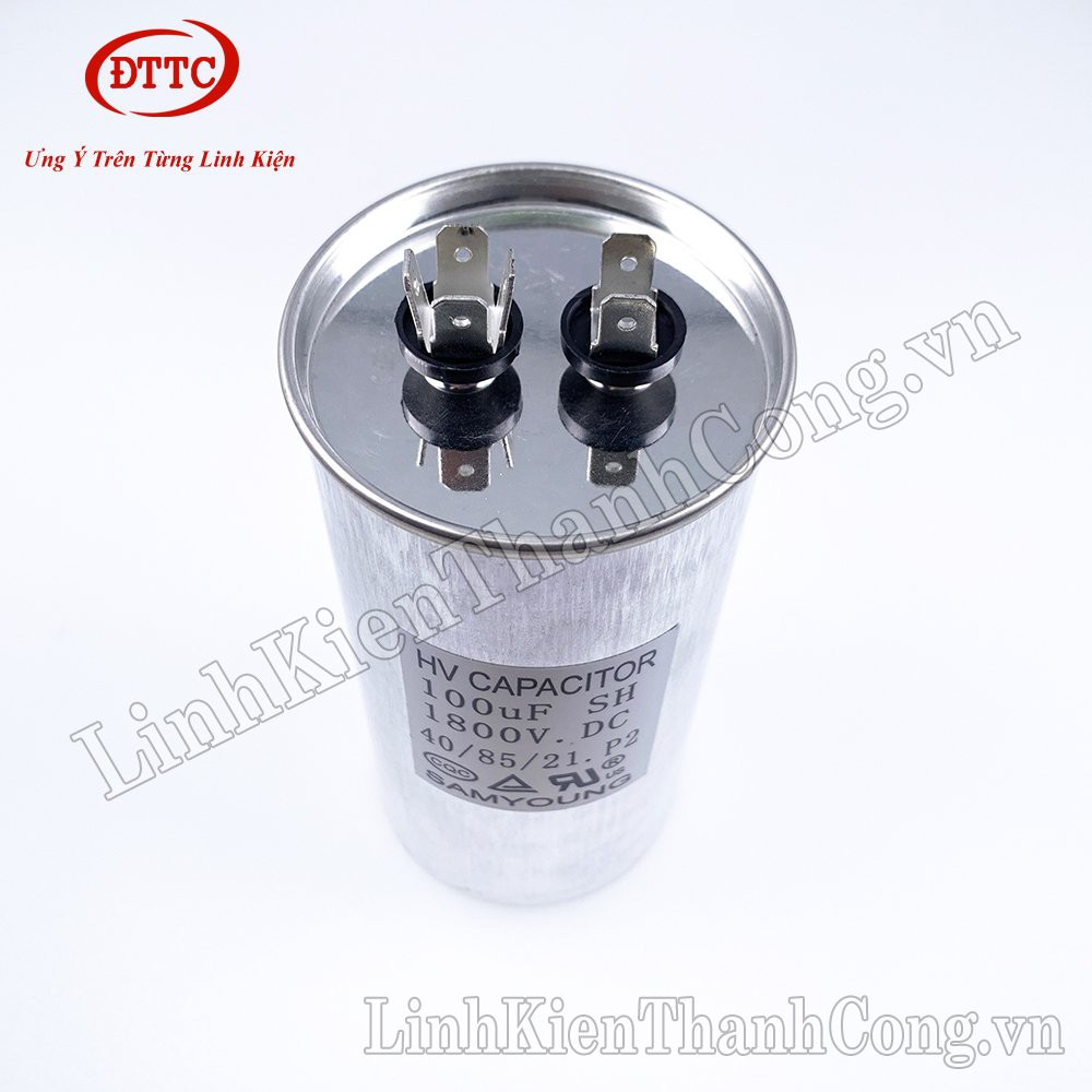 Tụ 100UF 1800V (60x133mm)