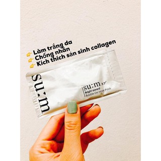 Mặt nạ thải độc Su:m 37 White Award Bubble-De Mask