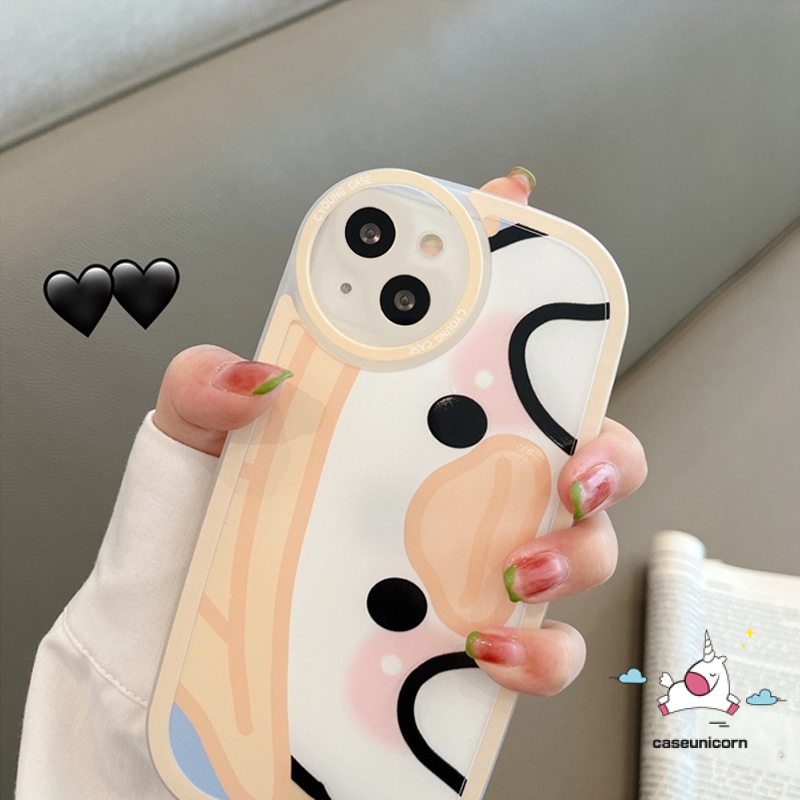 Ốp Điện Thoại TPU Mềm Chống Rơi Hình Vịt Dễ Thương Cho iPhone 11 7plus 8plus 7 8 6 6s Plus 13 12 14 Pro MAX XR X XS MAX SE 2020