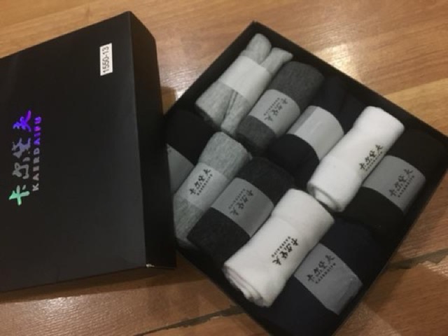 Hộp 10 đôi vớ chống hôi chân cổ thấp ( loại I )