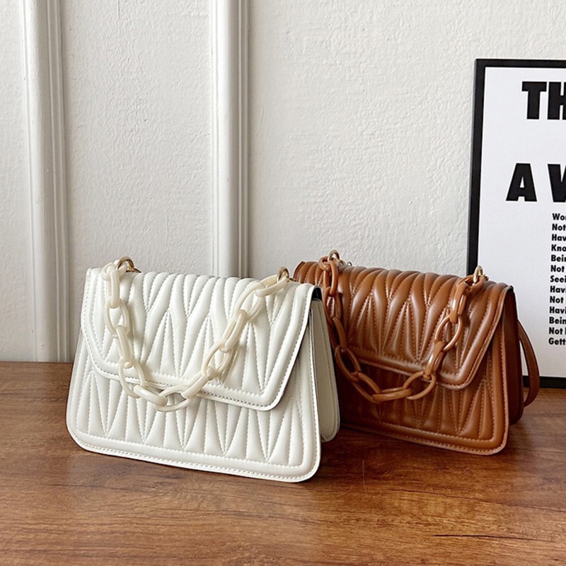 IELGY Túi Xách Dáng Vuông Phong Cách retro