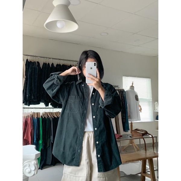 2HAND SHIRT - SƠ MI NHUNG TĂM 2 - CUMEO 🍃