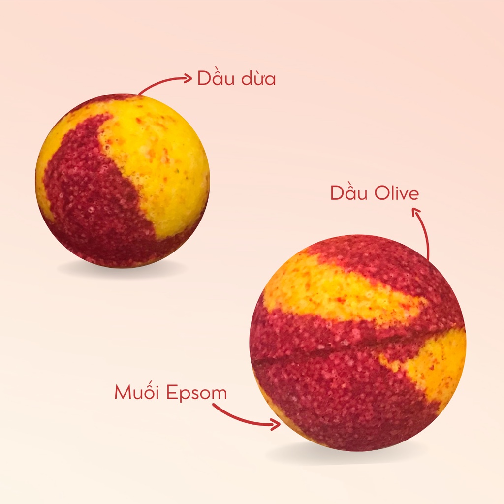 I'M MORE IN LOVE WITH YOU [Labbi] Bath bomb / Bom tắm