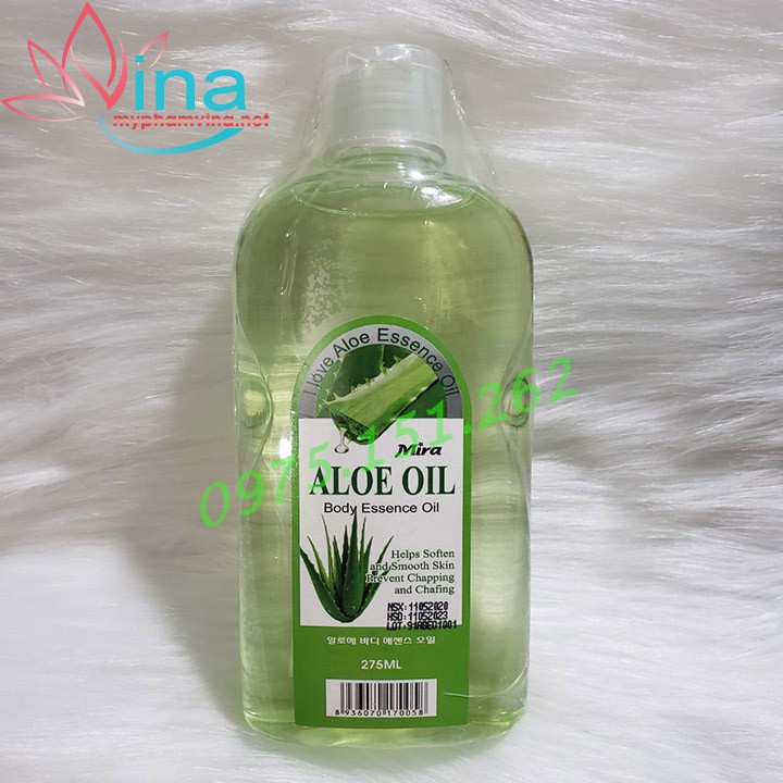 Tinh dầu dưỡng da nha đam Aloe body essence oil