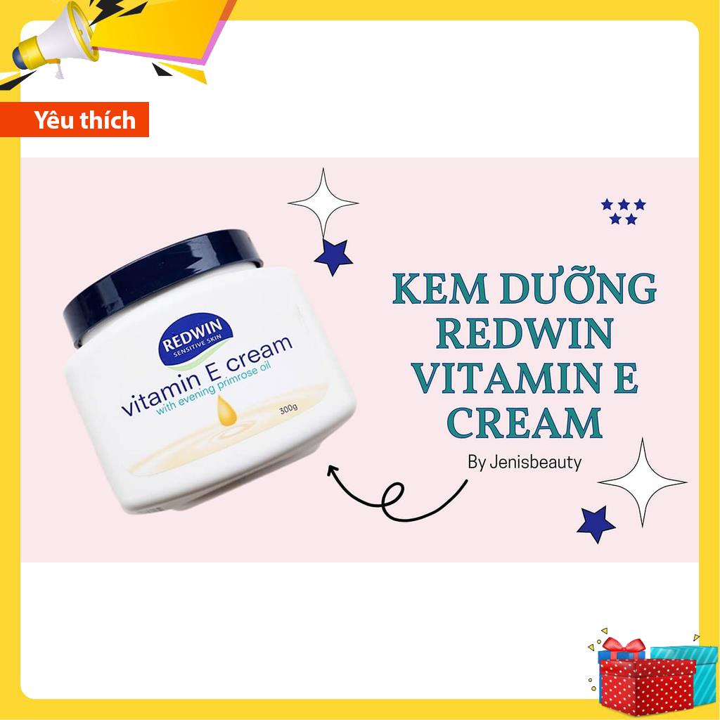 Kem dưỡng da Redwin Vitamin E Úc - hộp 300g