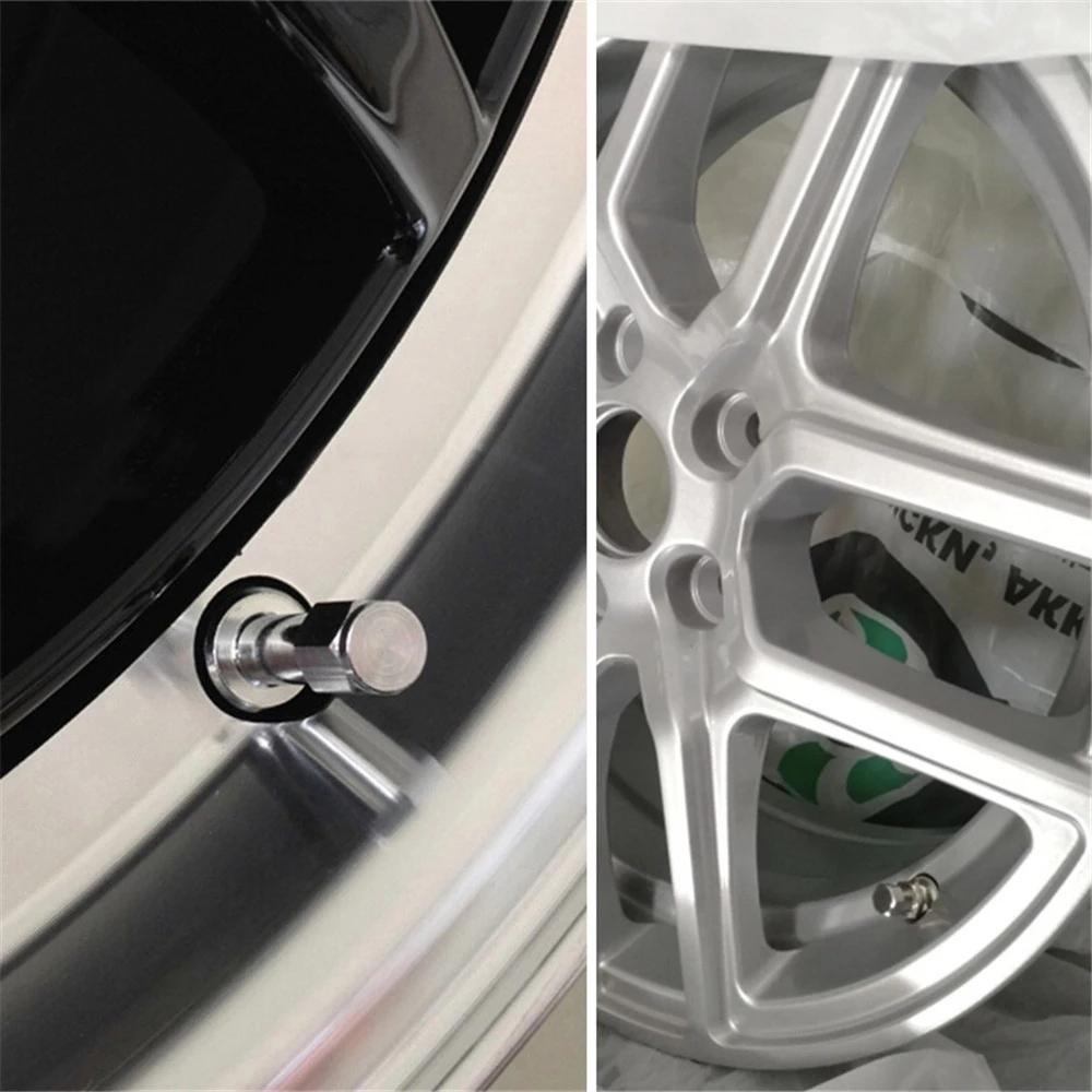 Nắp Van Bánh Xe Hơi / Xe Máy VANES1 Không Ruột Màu Đỏ