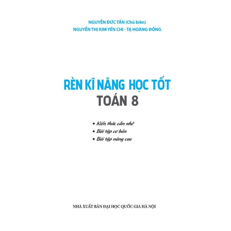 Sách - Rèn Kĩ Năng Học Tốt Toán 8