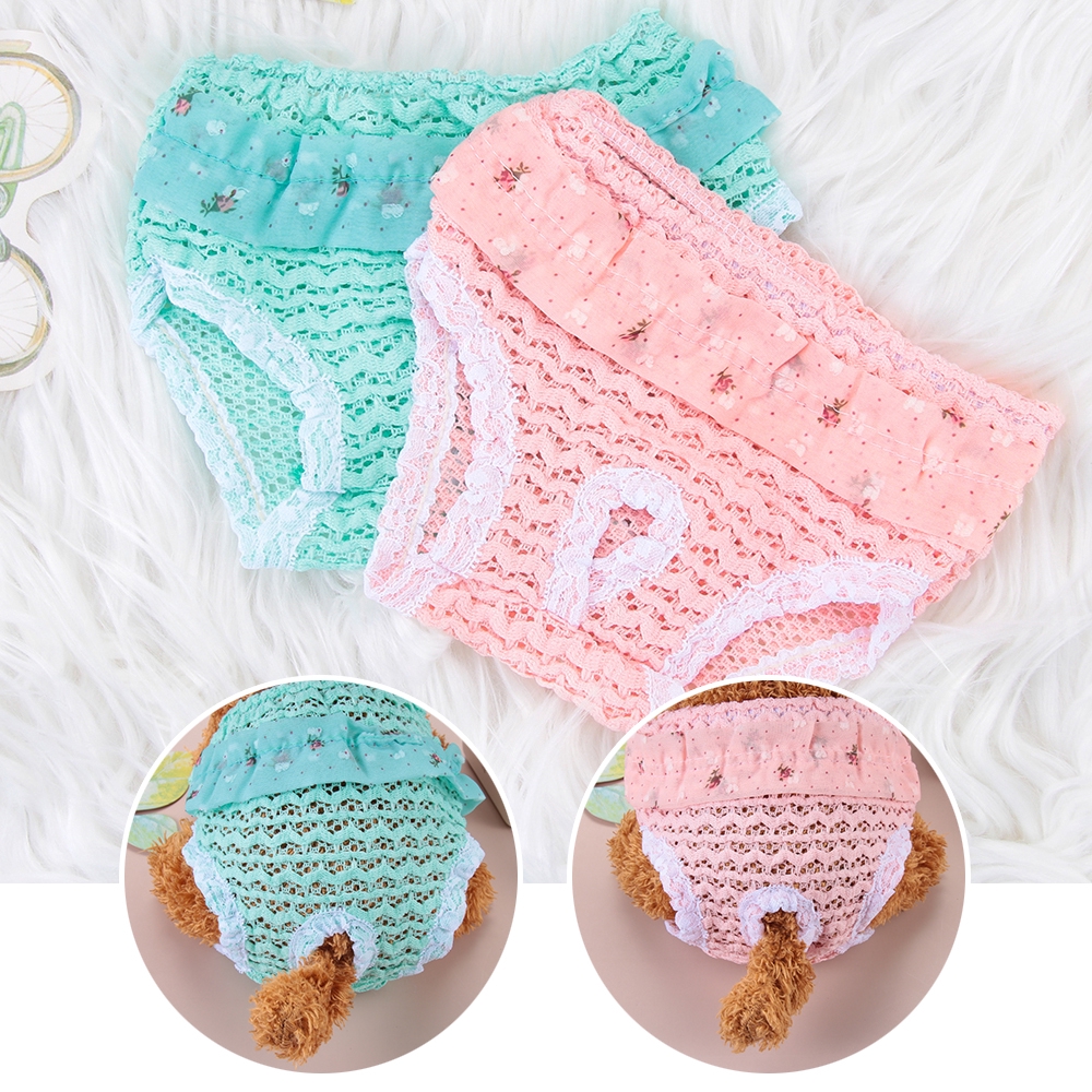 Quần tã thú cưng vải chiffon co giãn thoáng khí