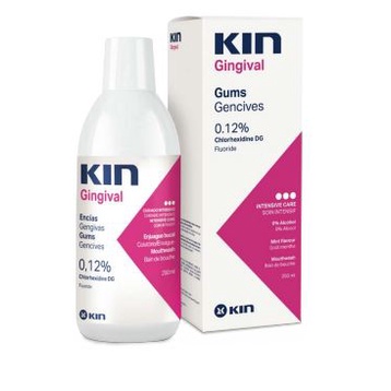 Nước Súc Miệng Kin Gingival (Chai 250ml) Hỗ trợ Viêm Nướu Nha Chu, Diệt Khuẩn, Khử Mùi Hôi