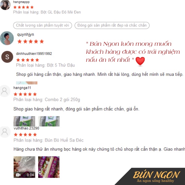 Gạo Lứt Dẻo Điện Biên 1kg Ăn Chay Ăn Kiêng Giảm Cân - Bún Ngon