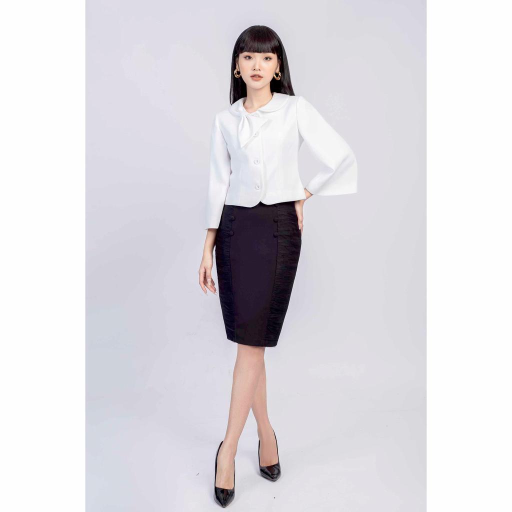 Chân váy ôm, phối lưới MMOutfit M-JU070721093