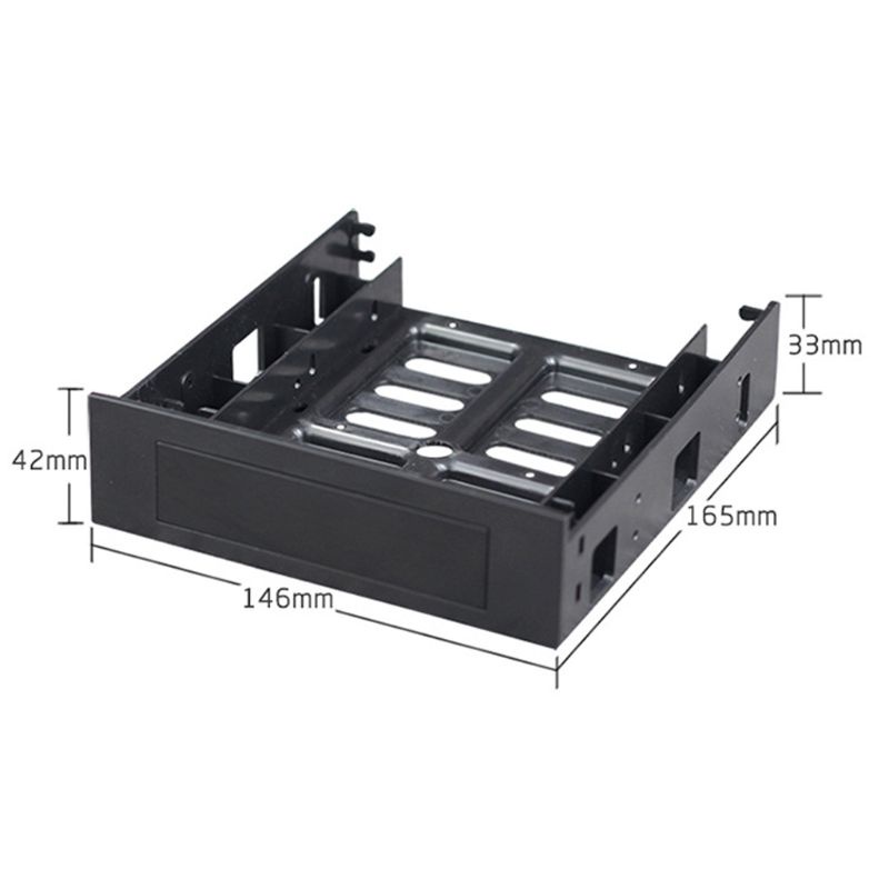 Giá Đỡ Ổ Đĩa Cứng SSD Bằng Nhựa ABS 5.25inch 3.5 inch 2.5 inch Cho PC Enclosur