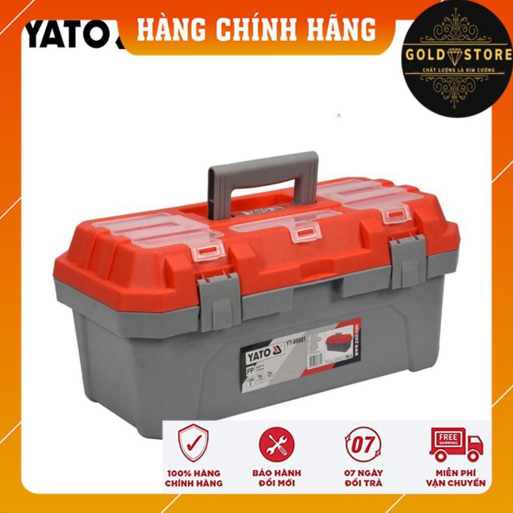 Đồ Nghề Yato Balan. Hộp đựng đồ nghề bằng nhựa Yato YT-88881